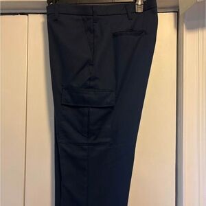 Aramark Men's Dark Blue Cargo Pants and shorts